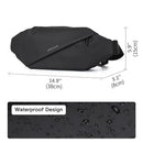 inrnn Fashion Men Outdoor Sports Waist Bag Travel Fanny Pack Waterproof Shoulder Belt Bag Male Messenger Bags Teenager Chest Bag