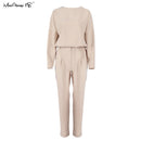 Mnealways18 Vintage Zipper Khaki Trousers Women High Waist Office Pants Ladies Brown Trousers Work Wear Autumn Long Pants 2021