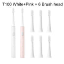Original XIAOMI Mijia T100 Electric Toothbrush Waterproof USB Rechargeable Toothbrush Ultrasonic Smart Electric Tooth Brush