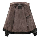 Mountainskin Winter Mens PU Jacket Thick Warm Men&