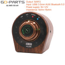 迷你立体声高保真数字功放 TPA3116 台式功放 家庭影院 支持蓝牙5.0 USB AUX播放器 50W x 2
