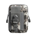 Tactical Molle Pouch EDC Men Belt Waist Bag Utility Gadget Gear Tool Organizer Pocket Hunting Bags with Cell Phone Holster
