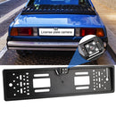 LEEPEE Car Rear View Camera 4/8 LED Parking Assistance Sensor Kit European License Plate Holder Frame Universal Auto Accessories