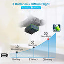 全新迷你无人机 V2 1080P 高清摄像头 WiFi FPV 气压定高 可折叠四轴飞行器 遥控无人机 儿童玩具礼物