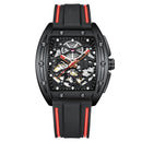 2020 new AILANG automatic mechanical men military luxury brand-name business hollowed out waterproof gents watches Rubber strap
