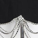 TWOTWINSTYLE Casual Patchwork Chain Two Piece Set Women Notched Long Sleeve Blazer Temperament Skirts Women's Set Spring Style