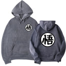 Newest Japanese Anime Hoodie Cosplay Saiyan Son harajuku Goku Pocket Hooded Sweatshirts Hoodies Men/Women