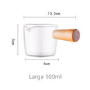 Handle Sauce Dish Japanese Style Glass Saucer Vinegar Dish Gravy Dipping Snack Ketchup Bowl Tableware Coffee Mini Small Milk Pot