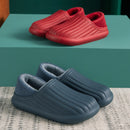 Fashion Women Slippers Winter Warm Fur Slippers Men Women Boys Girls House Shoes Flat Heel Home Indoor Waterproof Female Slipper