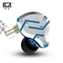 KZ ZS10 Pro 金色耳机 4BA+1DD 圈铁混合 10 单元 HIFI 重低音入耳式监听耳机 降噪金属耳机