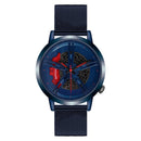 Men Watch Car Wheel Rim Hub Dial Male Wristwatch Cool Man Black Waterproof Watches Mesh Stainless Steel Quartz Relogio Masculino