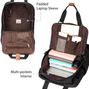VASCHY Women Backpack School Bags for Girls Women Travel Bags Bookbag Laptop Backpack for Women Mochila Feminine Female Backpack