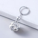 Anime Tokyo Revengers Kazutora Hanemiya Earrings Hollow Ball Pendant Dangle Earring Cosplay Jewelry Accessories