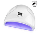 2020款 86W 紫外线LED美甲灯，带39颗LED灯珠，快速烘干，适用于所有凝胶甲油的固化灯
