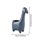 Giraffe Ceramic Flower Pot Animal Flowerpot Fawn Vase Succulent Cactus Plant Potted Flower Arrangement Home Desktop Decoration