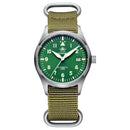 Diver Mechanical Dive Watch For Men Leather Sapphire Crystal Business Men&