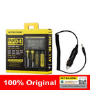 Nitecore D4 D2 I4 I2 Digicharger LCD Intelligent Circuitry Global Battery Charger 18650