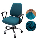 Thicken Solid Office Computer Chair Cover Spandex Split Seat Cover Universal Office Anti-dust Armchair Cover