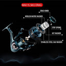 Double Spool Spinning Fishing Reel Metal Arm l Fishing Reels Saltwater Carp Feeder Baitcast Casting Reel