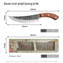 5" 6" 7" Chef Knife Forged Outdoor Hunting Knife Stainless Steel Kitchen Knife for Meat Bone Fish Fruit Vegetables Butcher Knife