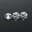 Loose Moissanite 1CT 6.5MM D Color VVS Excellent Round Cut Lab Diamond Test Passed With Certificate For Jewelry Making Wholesale