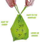 DeoDoo Biodegradable Dog Poop Bags Bulk Biobase Scented Poo Bag Degradable Cat Waste Bags Eco-Friendly Doggie Bolsas Caca Perro