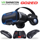 G02ED VR shinecon 8.0 标准版和耳机版虚拟现实3D VR眼镜头盔 可选配手柄