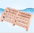 Meridian yoga stick body massager stomach back waist neck leg massage stick wooden roller massage hammer
