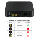 EMK 数字 Toslink 转 Mini Toslink 线 3.5mm SPDIF 光纤线 3.5 转光纤音频线适配器 适用于 Macbook 5米 10米