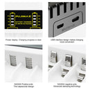 VOXLINK 4 slot Battery Charger for AAA/AA Rechargeable Battery Short Circuit Protection with LED Indicator Ni-MH/Ni-Cd charger