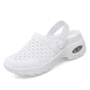 STRONGSHEN  New Women Shoes Casual Increase Cushion Sandals Non-slip Platform Sandal For Women Mesh Outdoor Walking Slipper