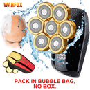 WOHFOX Shaver For Men 7D Independently 7 Cutter Floating Head Waterproof Electric Razor Multifunction Trimmer Machine New