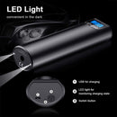 12V 150PSI 可充电充气泵 轮胎充气机 无绳便携式空压机 数显汽车轮胎泵 适用于汽车、自行车轮胎、球类