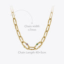 ENFASHION Goth Twist Choker Stainless Steel Necklace For Women Zircon Necklaces 2021 Halloween Fashion Jewelry Colar P213263