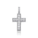 TOPGRILLZ Hip Hop High Quality Cross Pendant Necklace Iced Out Full Micro Pave Cubic Zirconia Pendant Fashion Jewelry For Gift