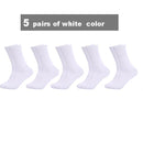 2021 Autumn Winter New High Quality Organic Cotton Harajuku Happy Men Socks Compression Sock Men's Business Dress Long Sock Gift