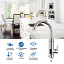TINTON LIFE不锈钢电热水器温度显示厨房无水箱即热式热水龙头3000W