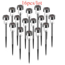 LED冷白光/暖白光太阳能灯 户外太阳能通路灯 适用于草坪/庭院/天井/人行道/车道的景观灯