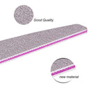 50Pcs Brand Nail Files 100/180 Manicure Buffing Buffer Professional Sanding Half Moon Salon Nail Art File Tools Beauty Wholesale
