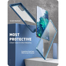 适用于三星 Galaxy S20 FE 5G 手机壳 (2020) I-BLASON Ares 全身防摔透明边框保护壳（内置屏幕保护膜）