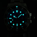 San Martin 40.5mm Water Ghost V3 Sub Diver Luxury Men Watch NH35 Automatic Mechanical Business Wristwatches Sapphire 20Bar Lumed