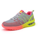 Ladies Sneakers Women Casual Shoes Fashion Breathable Walking Mesh Flat Shoes Sneakers Women 2019 Gym Vulcanized Tenis Feminino