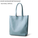 Simple Casual Leather Women Shoulder Bag Luxury Brand Designer Genuine Leather Lady Handbags Commuter Bag Large Female Totes Bag