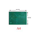 A1A2A3A4 PVC切割垫板拼布缝纫DIY皮革工具套件双面自修复垫底板冲孔