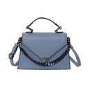 New Solid Leather Crossbody Bags For Women 2021 New Chain Luxury Design Handbags Ladies Messenger Shoulder bags Female Purses