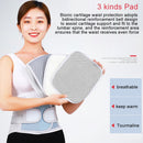 Tourmaline Self-heating Magnetic Steel Bone Orthopedic Upper Lower Back Brace Posture Corrector Men Women Lumbar Support Belt