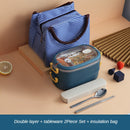 Stainless Steel Insulated Lunch Box Student School Multi-Layer Lunch Box Tableware Bento Food Container Storage Breakfast Boxes