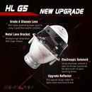 Sinolyn D1S D2S D3S D4S 海拉3R G5 车头灯透镜 3.0 HID 双氙气投影仪透镜 替换汽车灯具配件改装