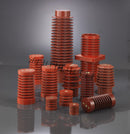 12kv HAITAN Insulators High Voltage Post Insulator Composite Epoxy Resin 65x140mm