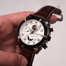 MEGIR Military Sport Watch Men Top Brand Luxury Leather Army Quartz Watches Clock Men Creative Chronograph Relogio Masculino